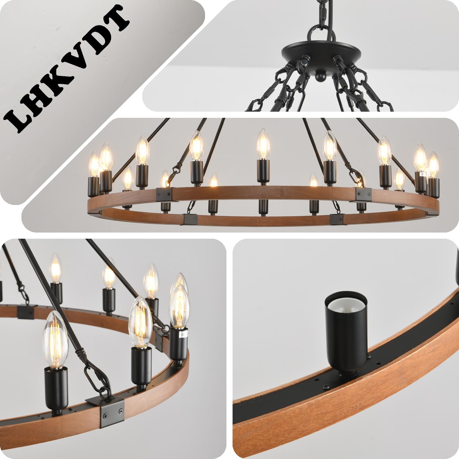 Chandeliers Black - Image 4