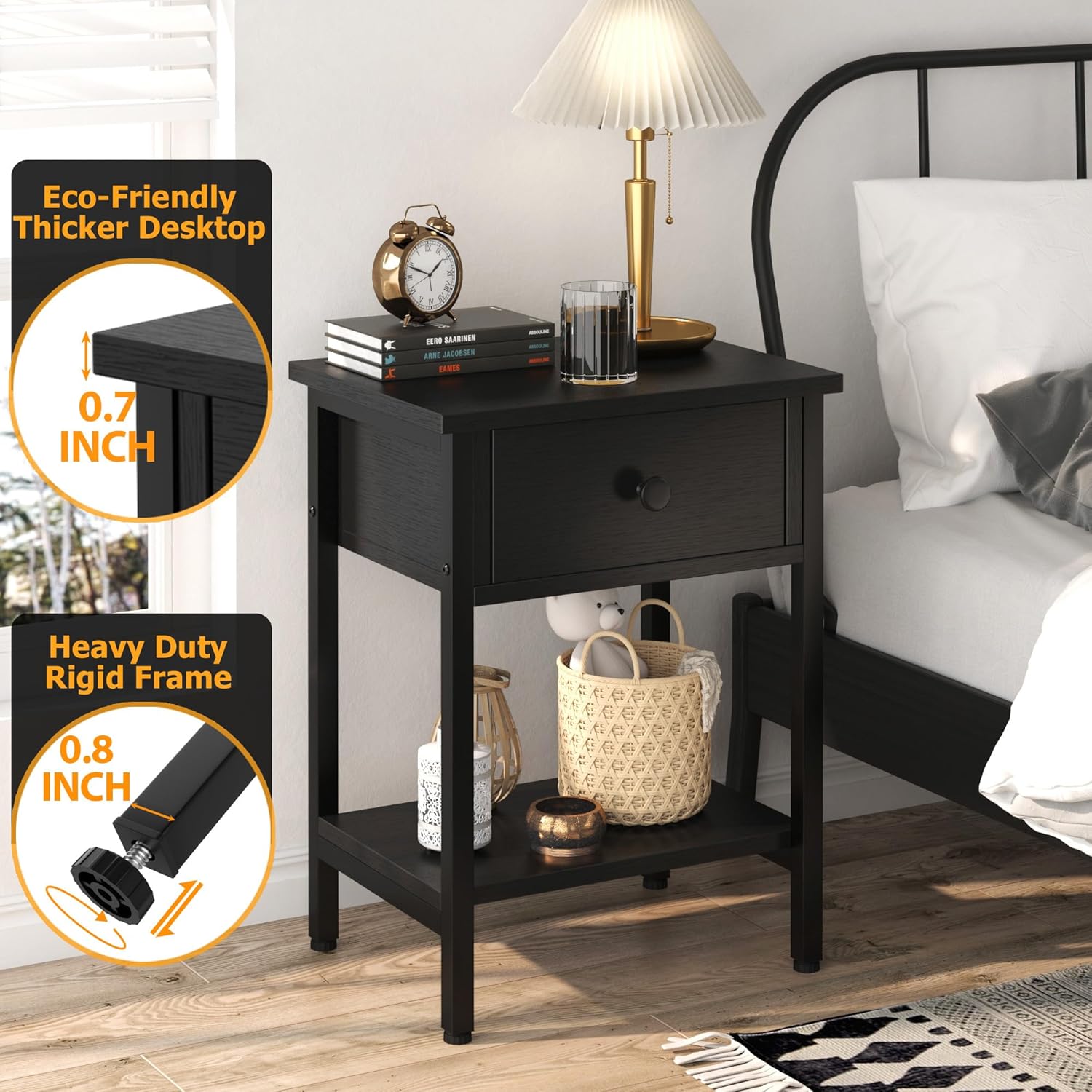 Modern Bedside Tables - Image 2