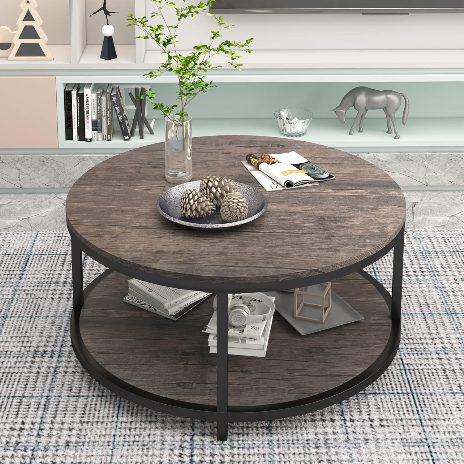 NSdirect Round Coffee Table - Image 5