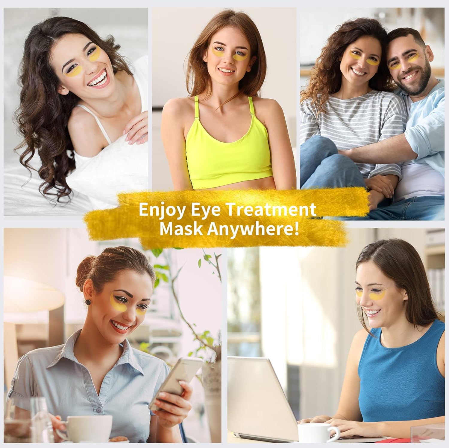 24K Gold Under Eye Patches - Image 3