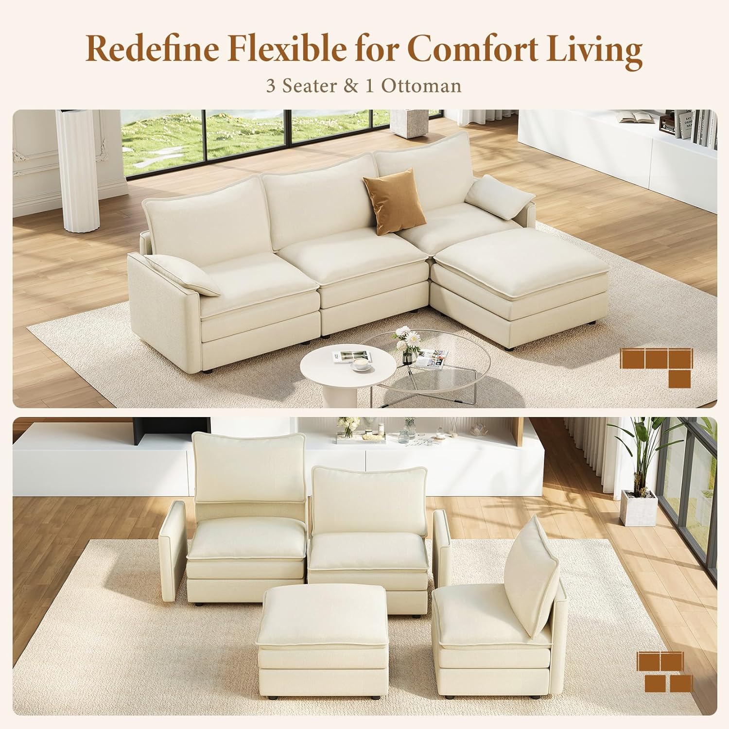 Modular Sectional Sofa - Image 5