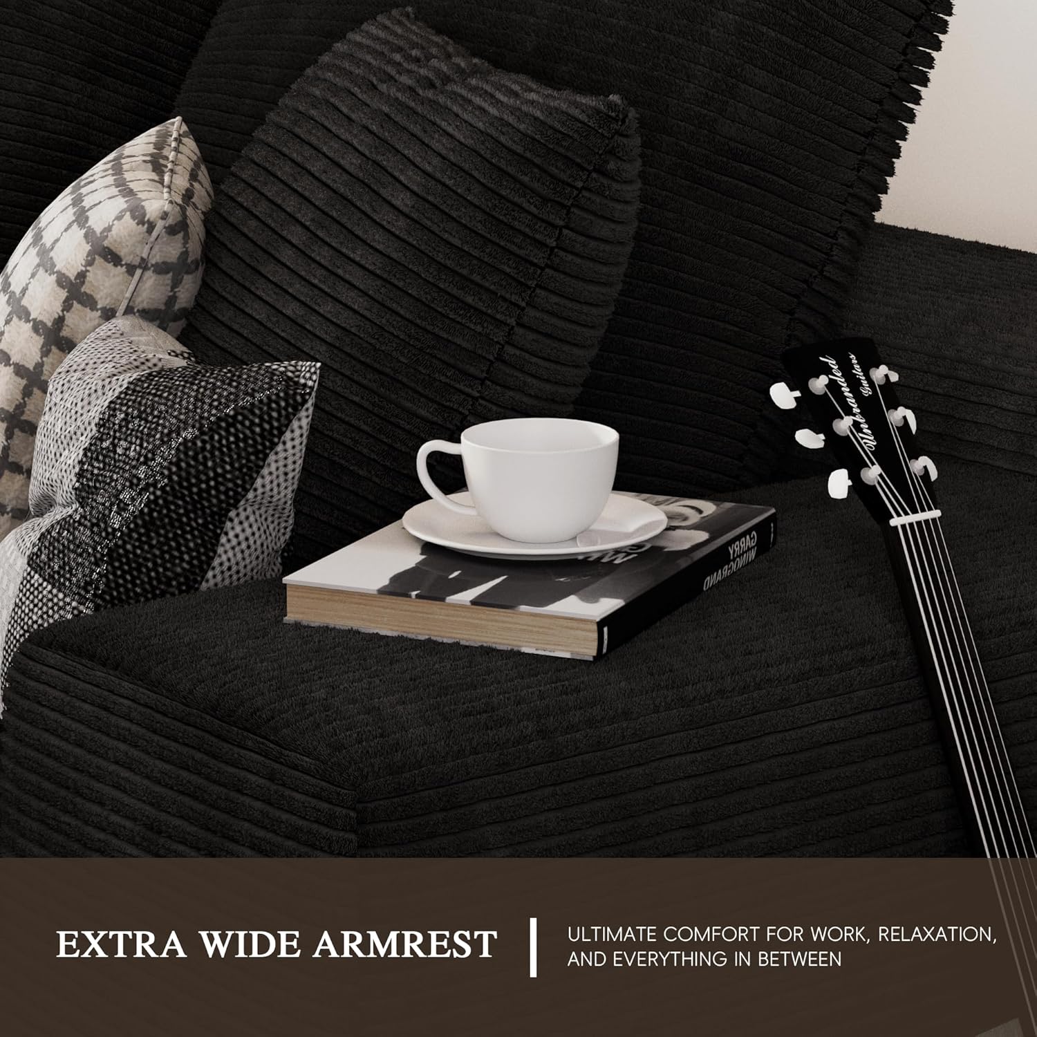 Deep Seat L-Shape Sofa - Image 6