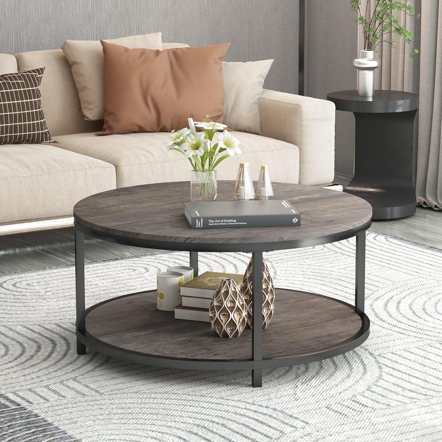 NSdirect Round Coffee Table - Image 3
