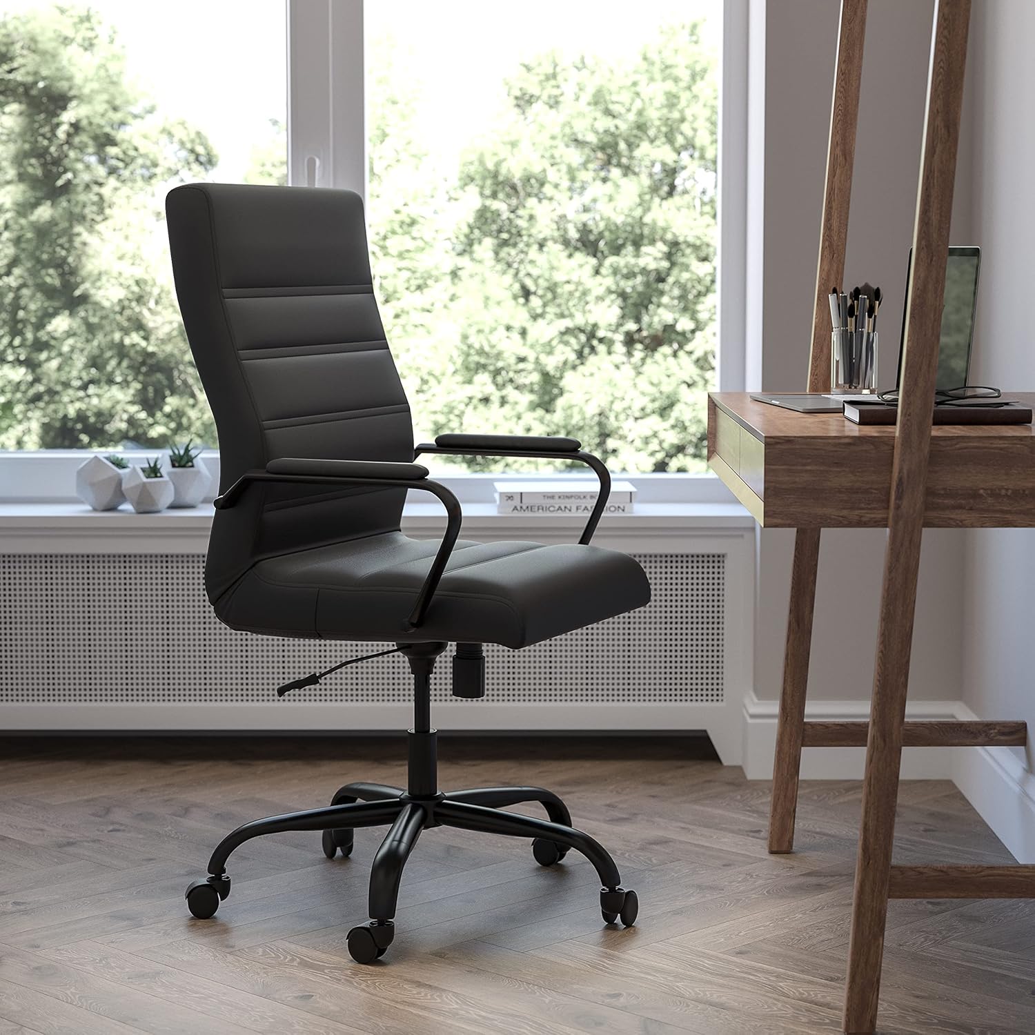 Faux Leather Office Chair