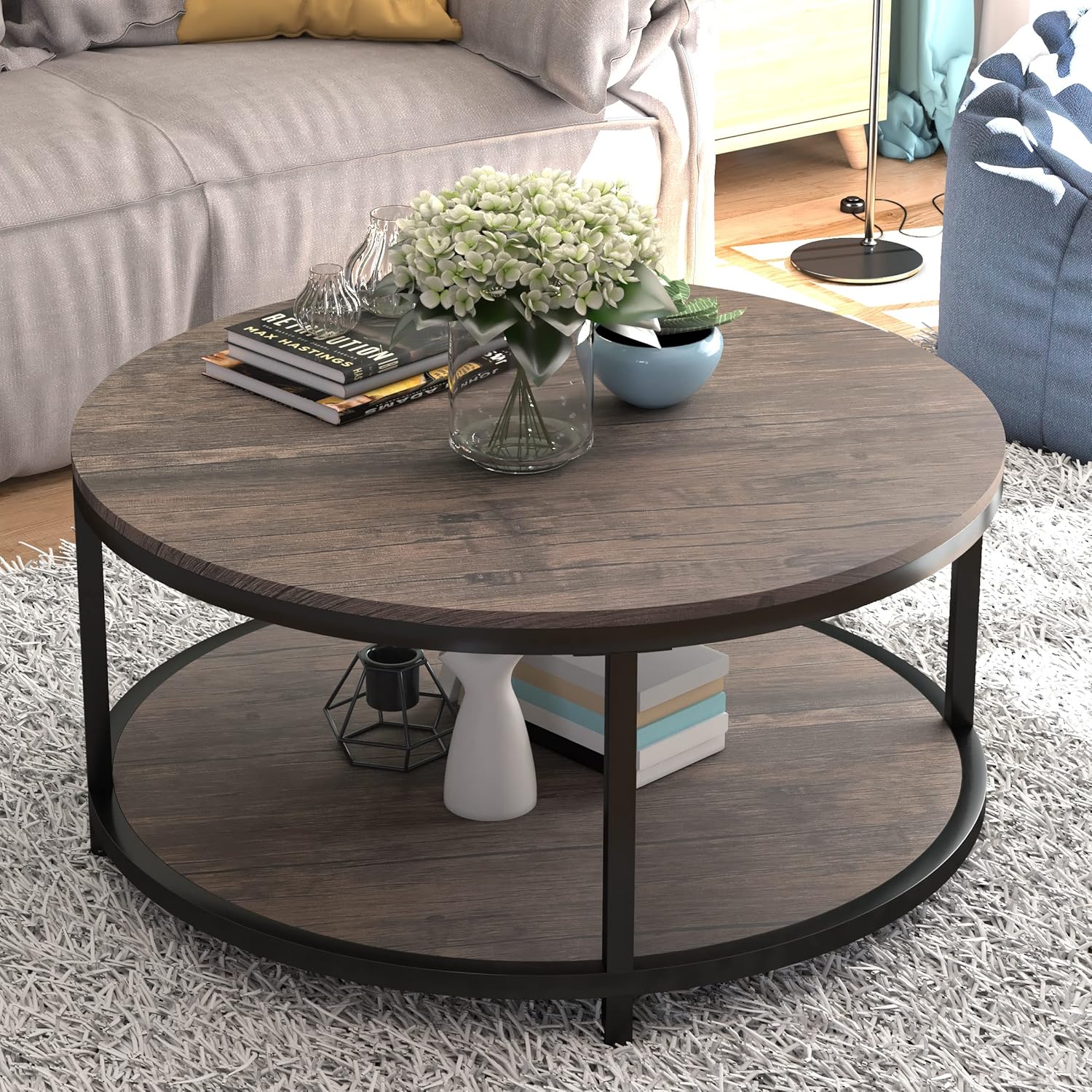 NSdirect Round Coffee Table - Image 2