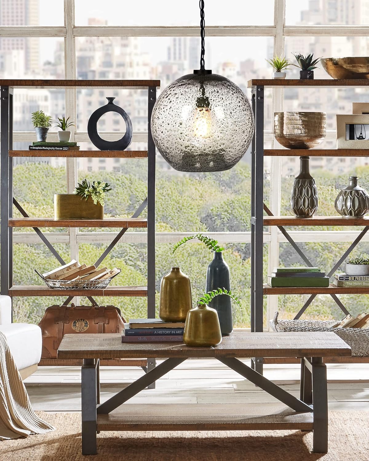 Blown Glass Pendant - Image 5